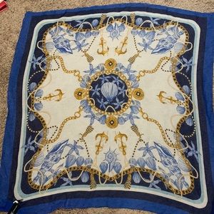 Scarf, I.N.C, beautiful ocean print